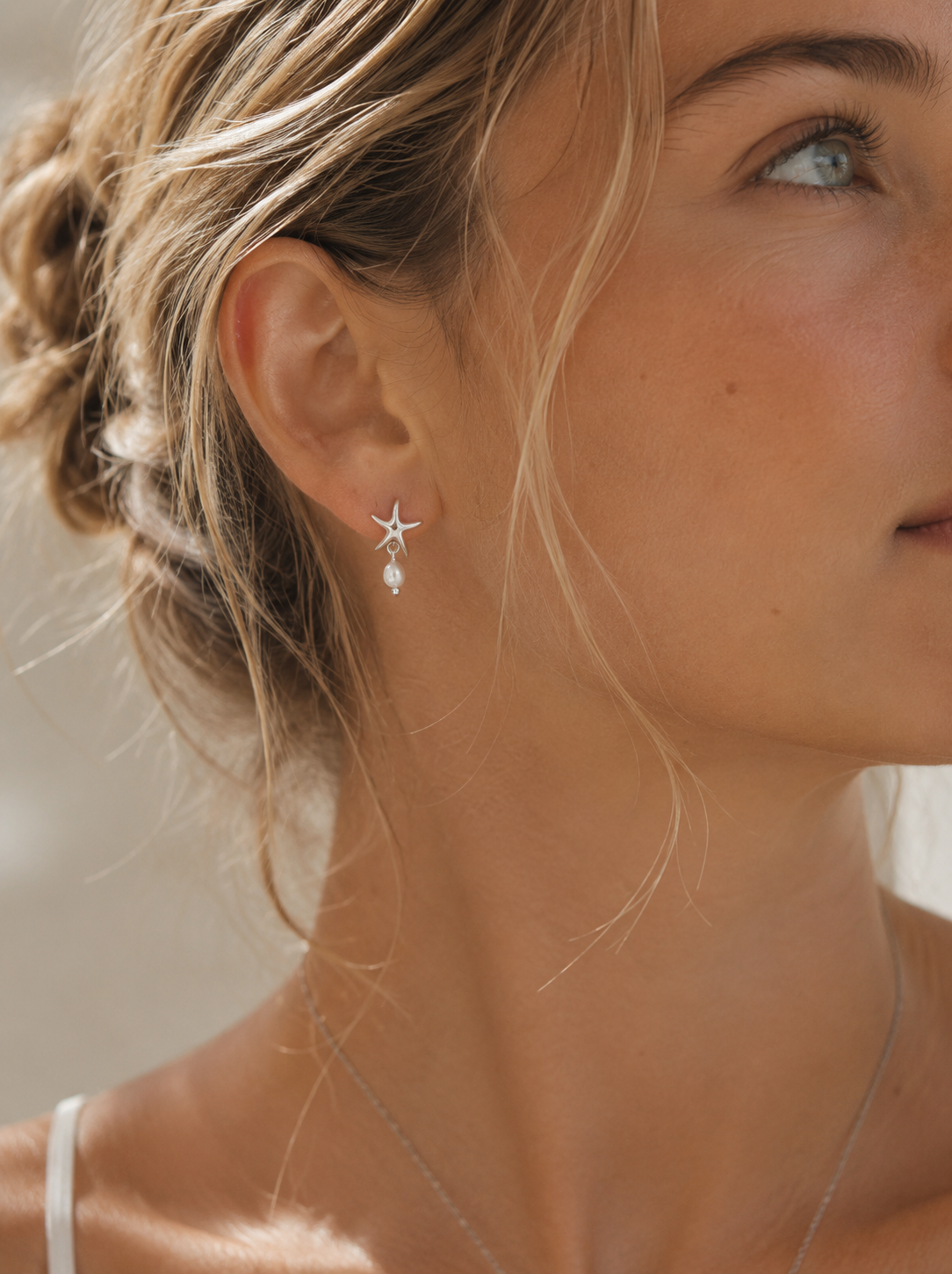 Ocean Drift Asymmetric Earrings