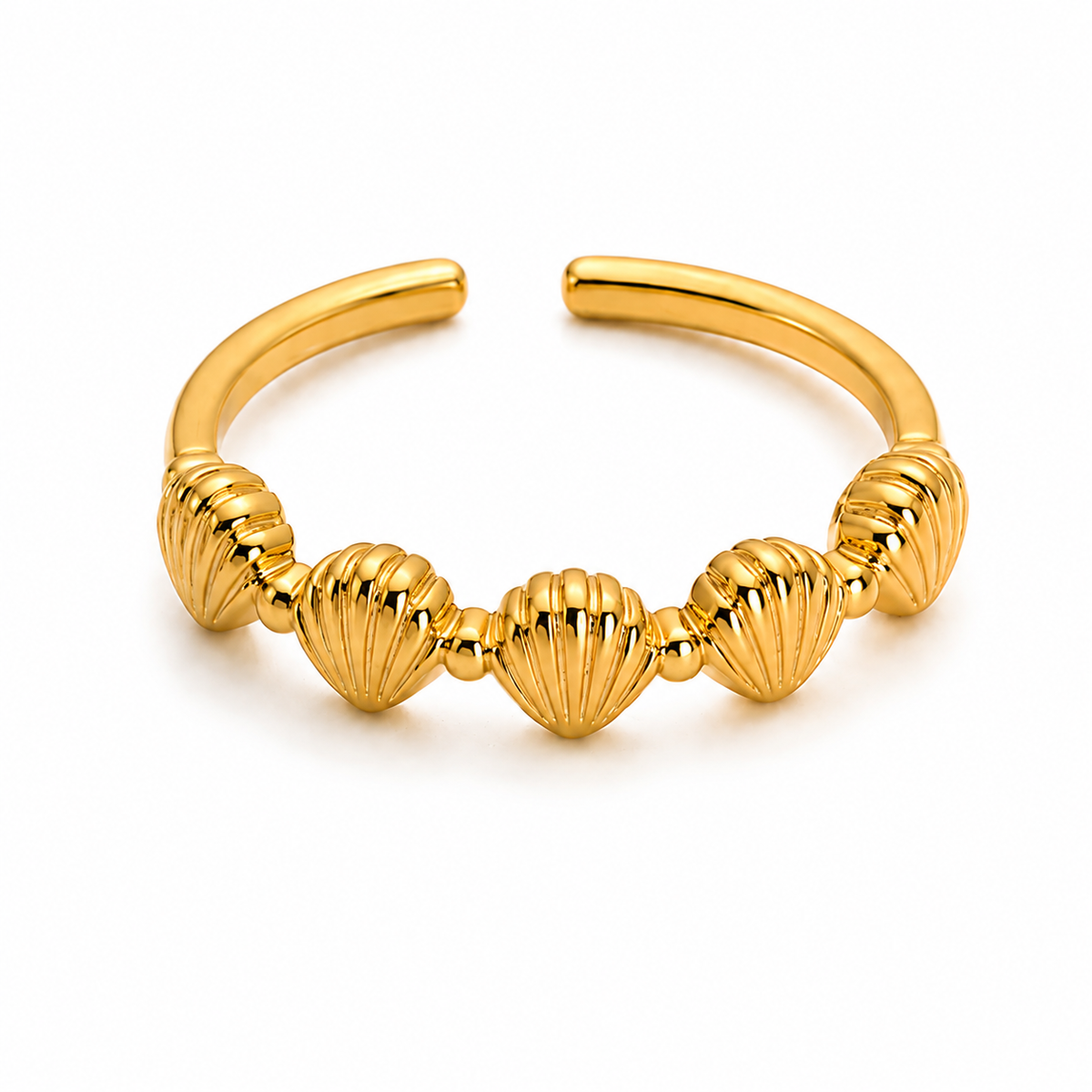 Shoreline Shell Band Ring