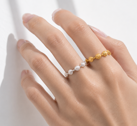 Shoreline Shell Band Ring